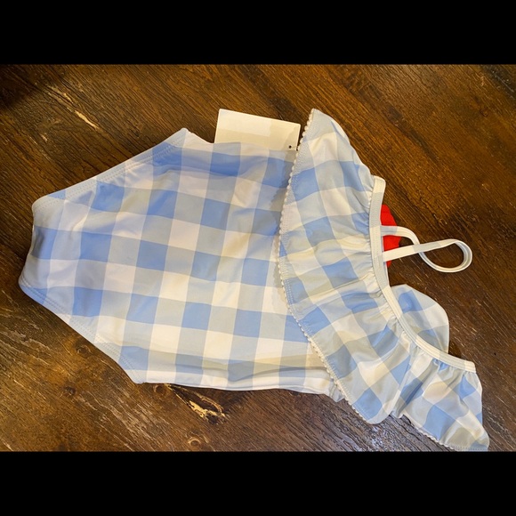 New Janie and Jack Girls one piece swimsuit size 3 flower - Picture 4 of 4